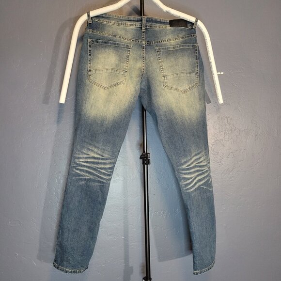 Genuine Authentic Garments Men’s Jeans Embroidered  Diamond Eyes Bunny $Bags 36 - Picture 5 of 5